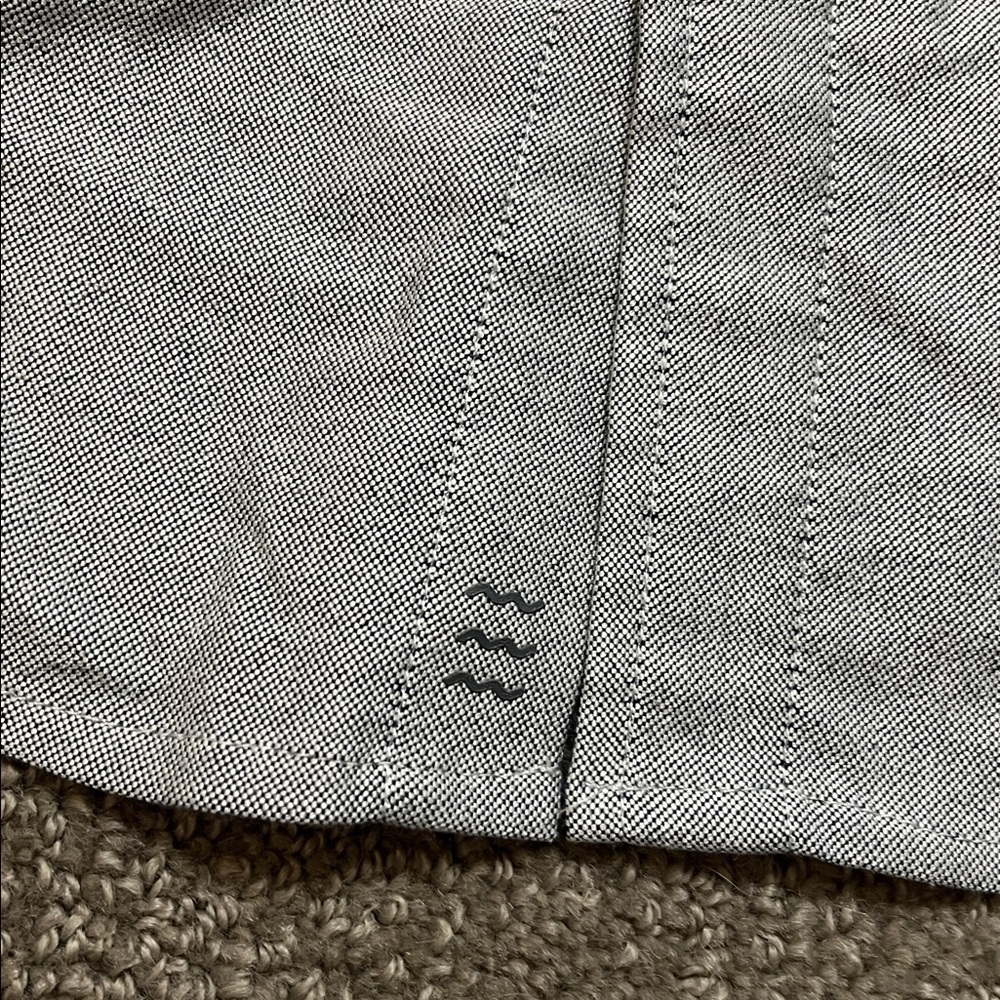 Free Fly Men’s Grey Short Sleeve Button Down Shirt Size M - Picture 3 of 8